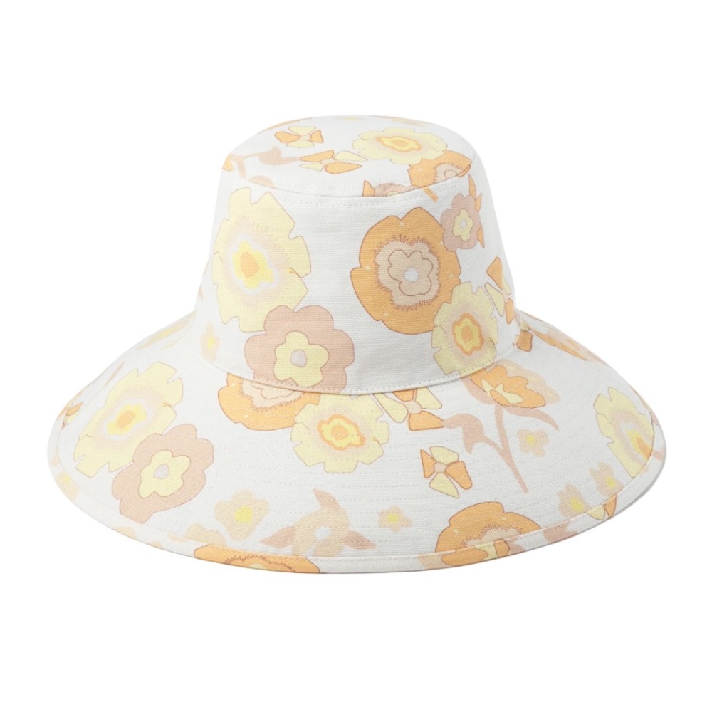 Lack of Color Retro Floral Bucket Hat